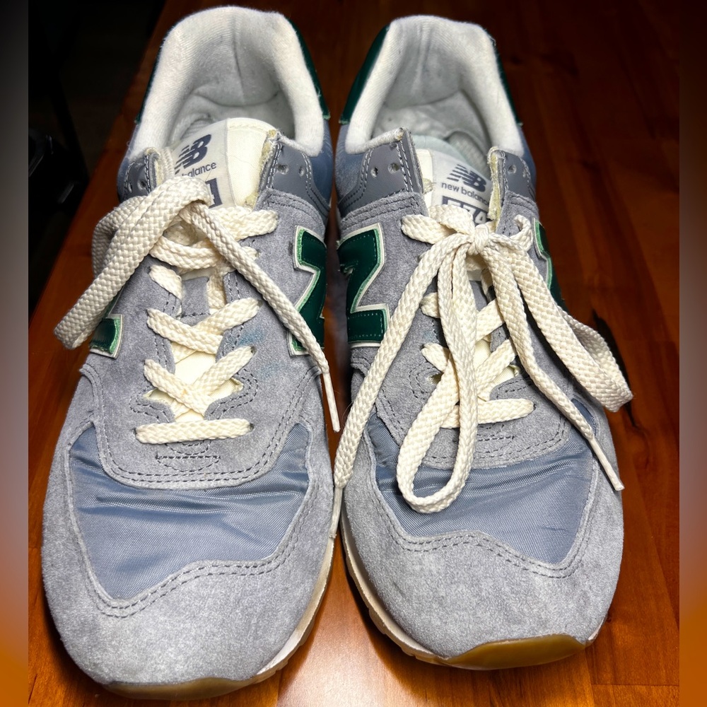 New Balance 574s.